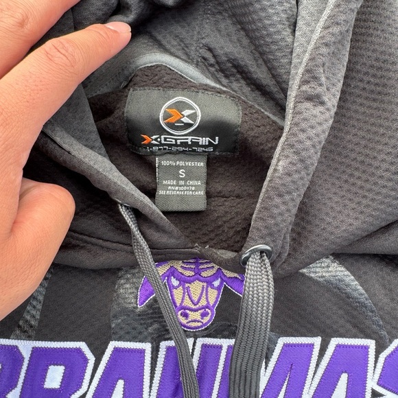 Y2K Bahamas University Volleyball Hoodie NWOT - Picture 3 of 3